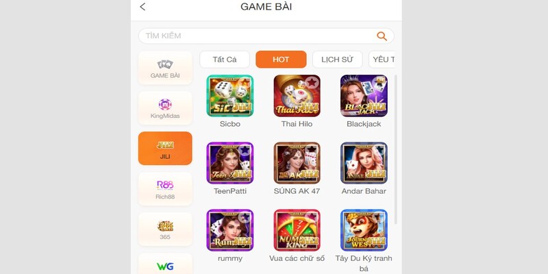 Tựa game bài đổi thưởng tại chuyên mục có bố cục rõ ràng, khoa học